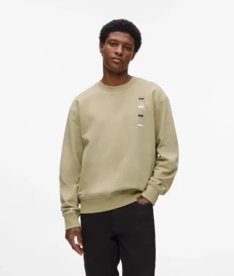 Ikon-sweatshirt med print