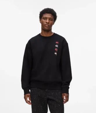 Ikon-sweatshirt med print