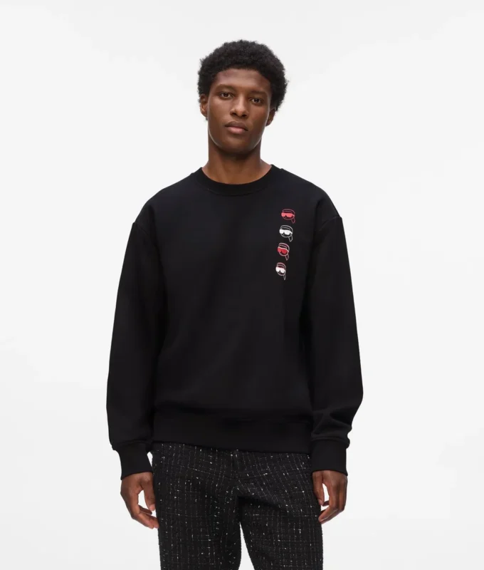 Ikon-sweatshirt med print