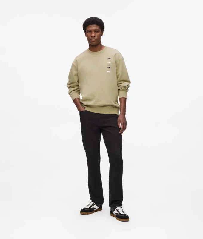 Ikon-sweatshirt med print