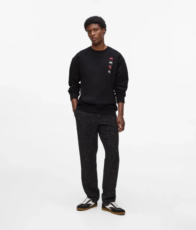 Ikon-sweatshirt med print