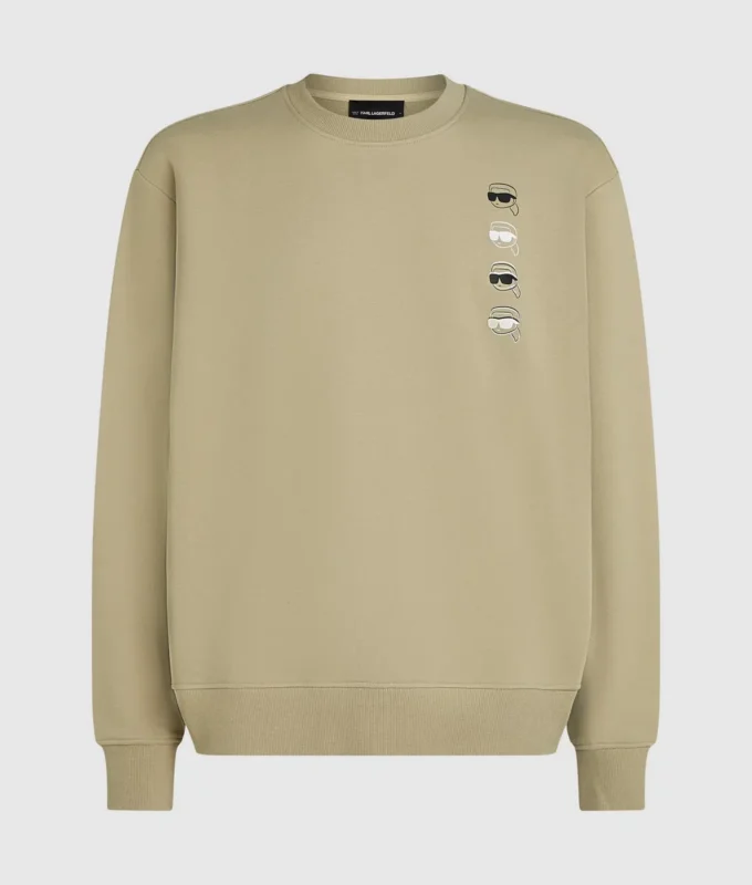 Ikon-sweatshirt med print