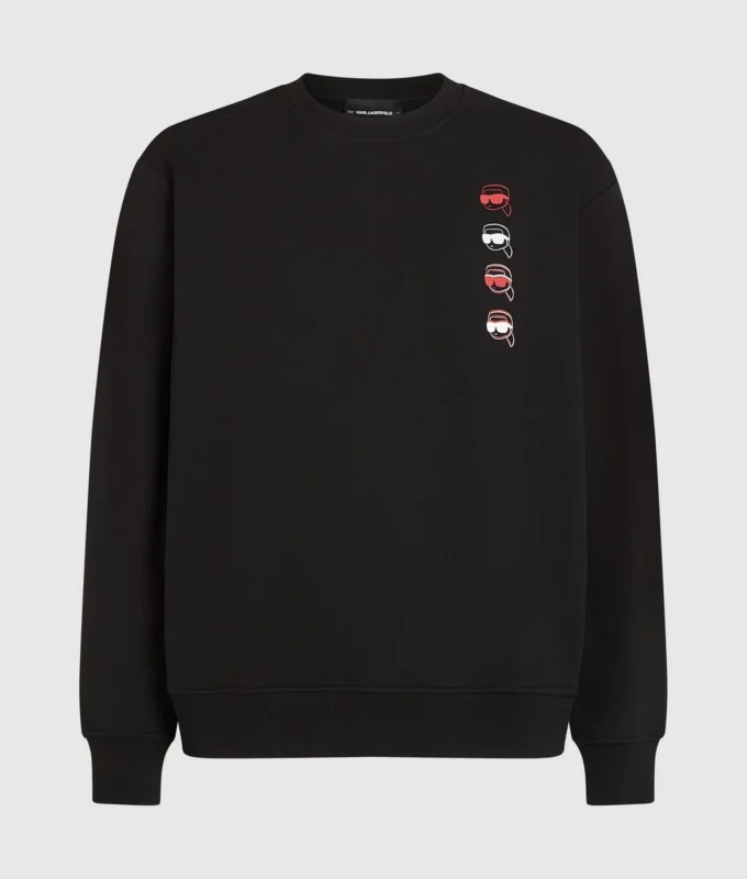 Ikon-sweatshirt med print