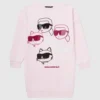 Ikon sweatshirtkjole til piger