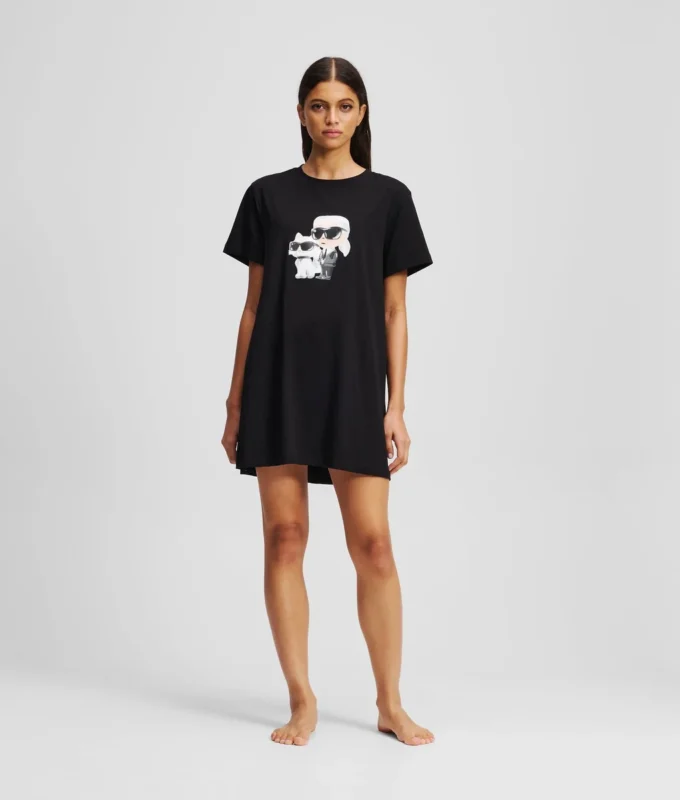 IKON T-SHIRT PAJAMA DRESS