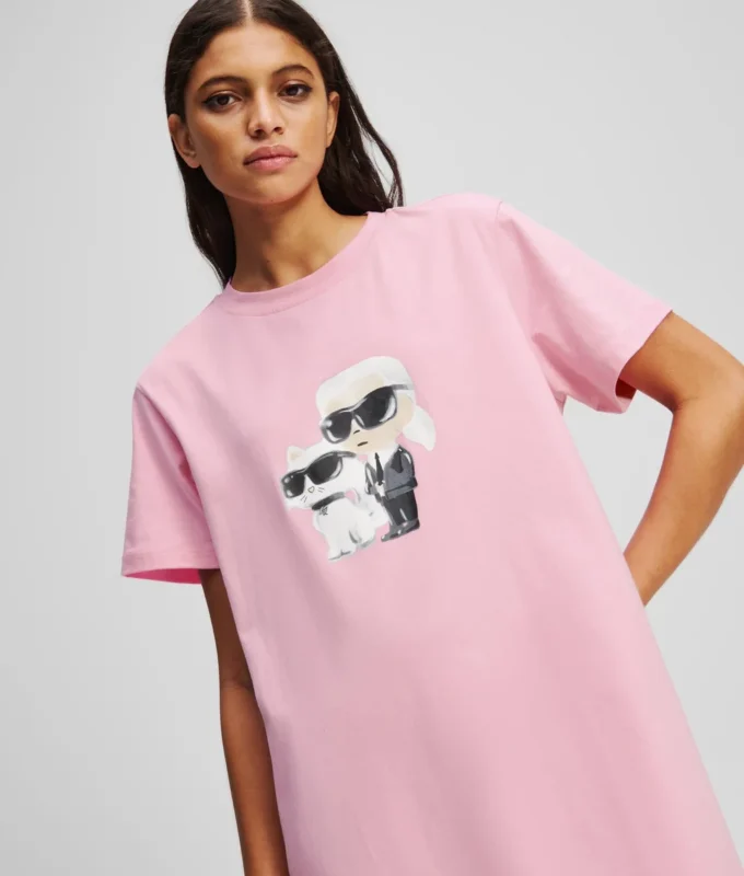 IKON T-SHIRT PAJAMA DRESS