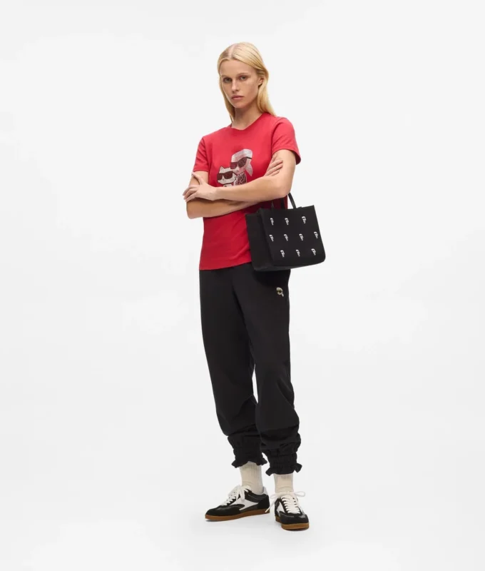 Ikon-tote bag med all-over-print