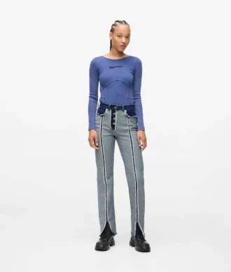 Indvendige lige jeans