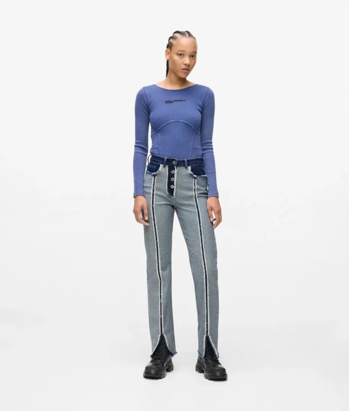 Indvendige lige jeans