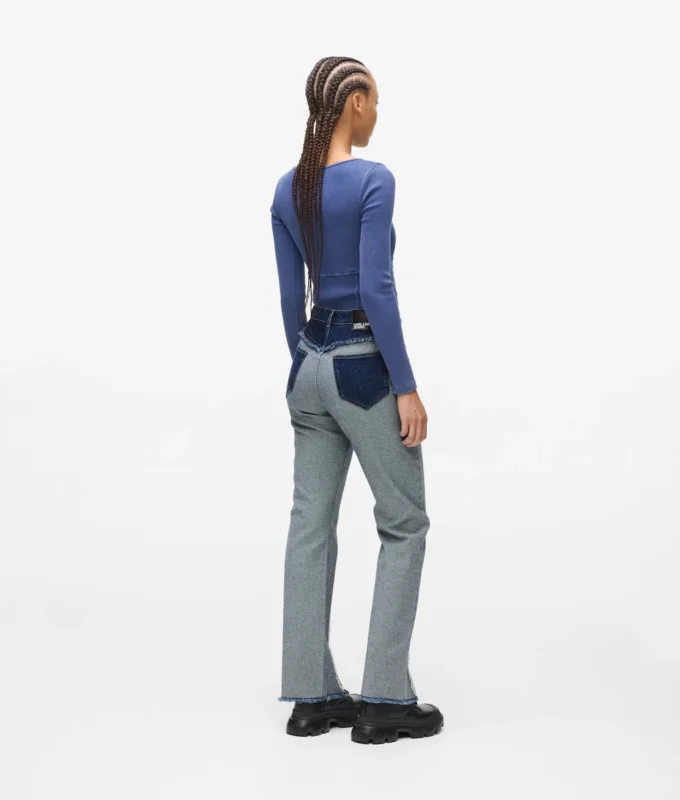 Indvendige lige jeans