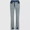 Indvendige lige jeans