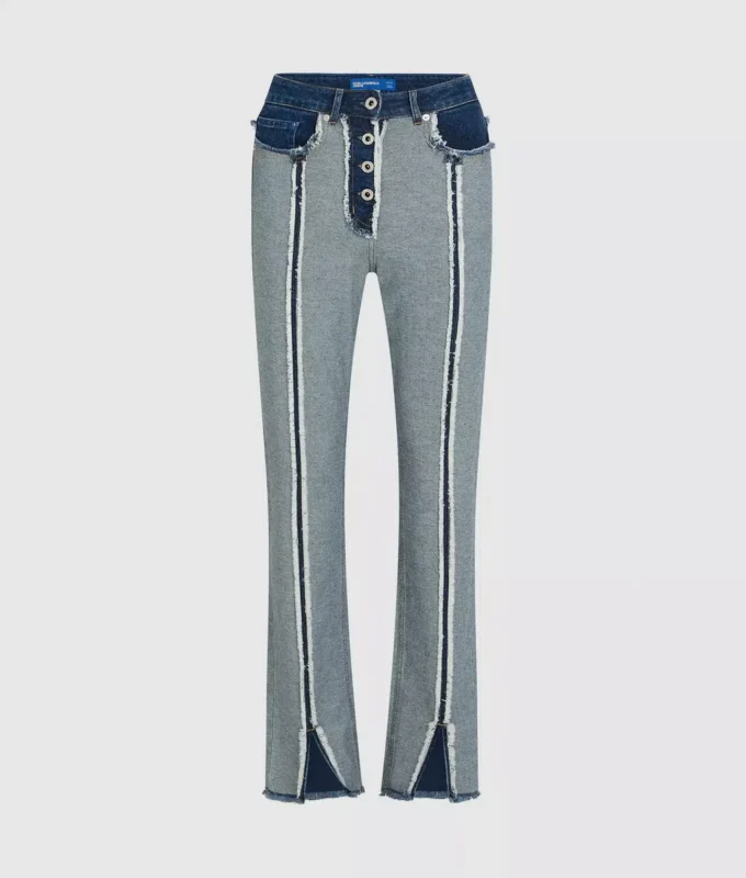 Indvendige lige jeans