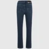 Jeans med høj talje og lige ben