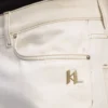 JEANS MED KONTRASTSTING