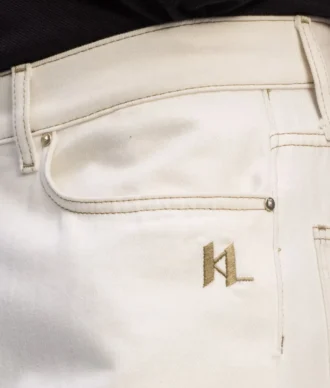 JEANS MED KONTRASTSTING