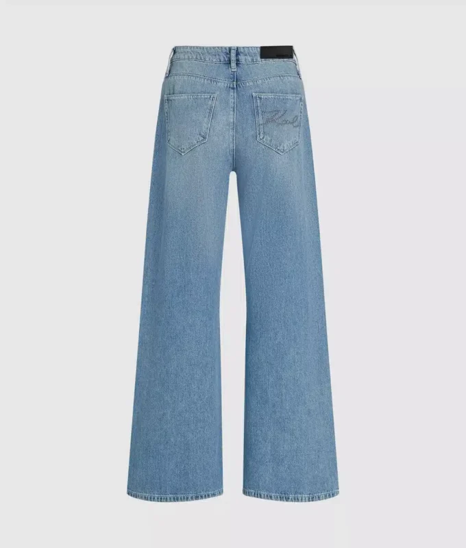 Jeans med nitter