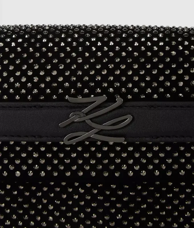 K/Autograph håndtaske med rhinestones