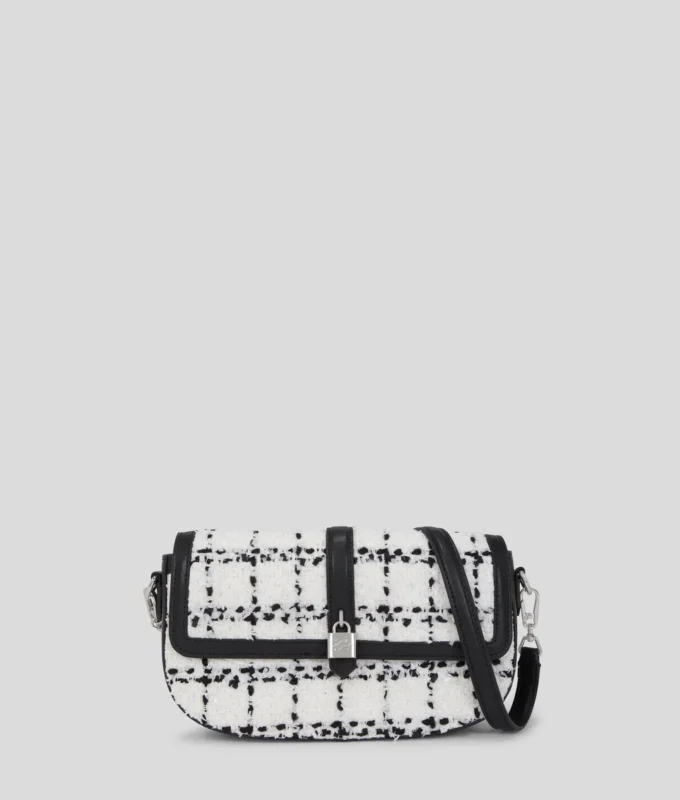 K/AUTOGRAPH PADLOCK BOUCLÉ SKULDERTASKE