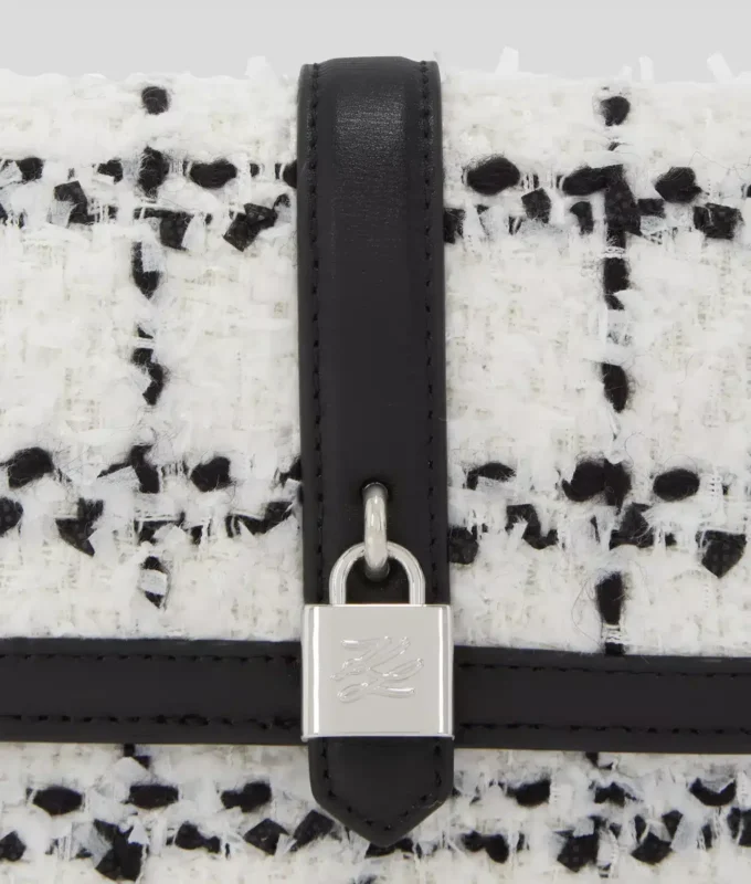 K/AUTOGRAPH PADLOCK BOUCLÉ SKULDERTASKE