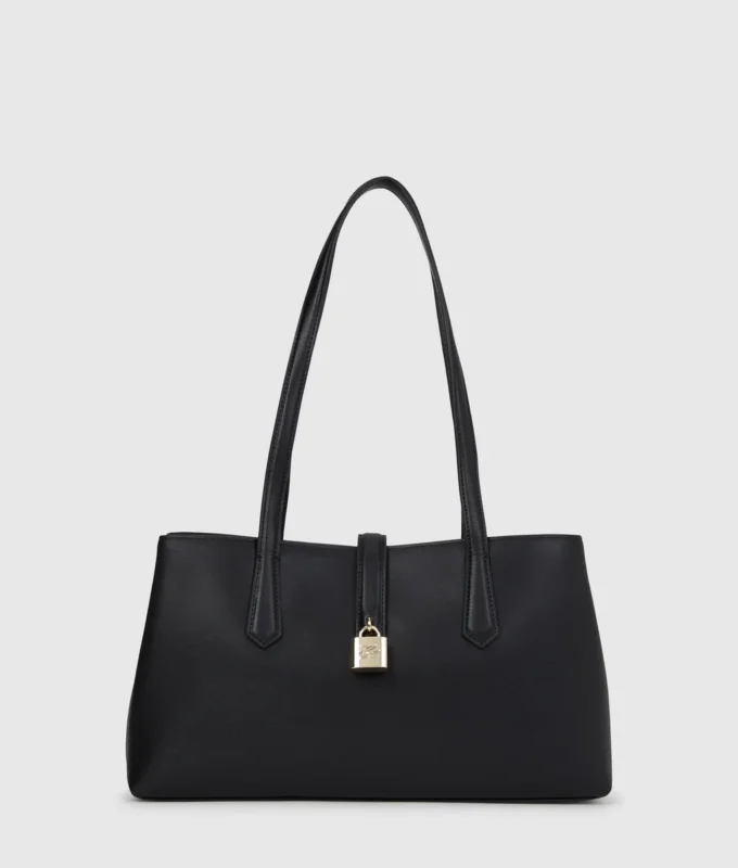 K/Autograph padlock tote bag