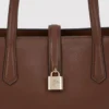 K/Autograph padlock tote bag