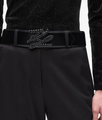 K/Autograph rhinestone bælte