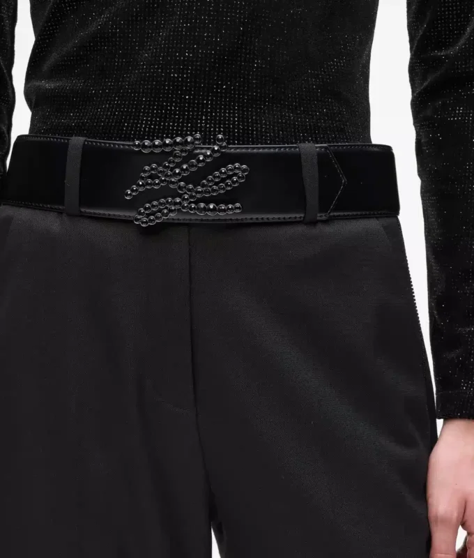 K/Autograph rhinestone bælte