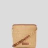 K/Autograph vævet lille bucket bag