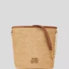 K/Autograph vævet medium bucket bag