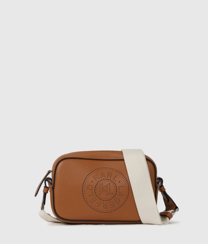 K/CIRCLE PERFORERET CROSSBODY-TASKE