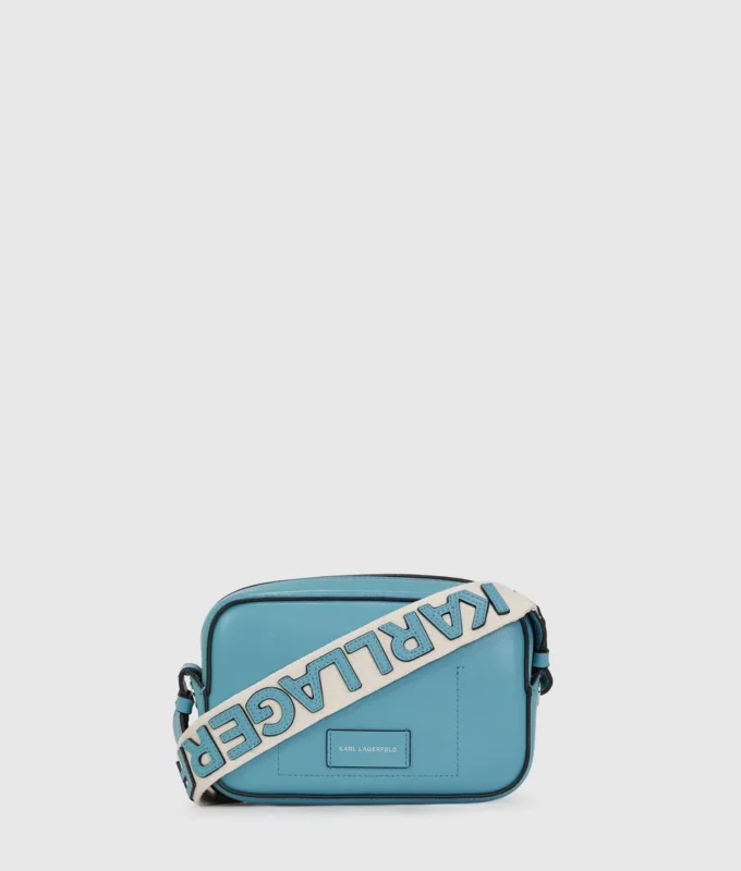 K/CIRCLE PERFORERET CROSSBODY-TASKE