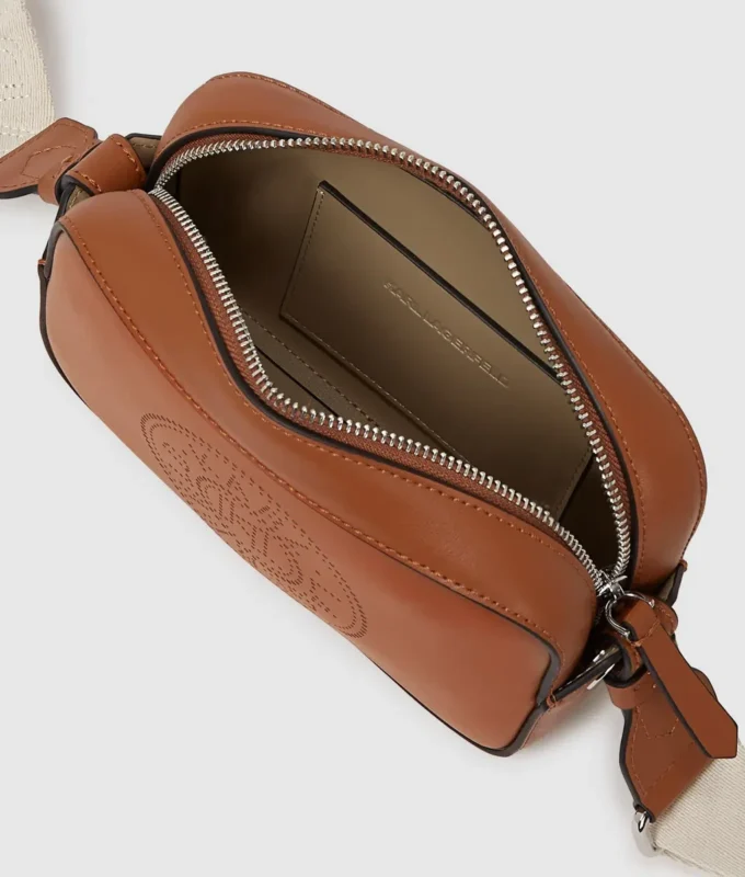 K/CIRCLE PERFORERET CROSSBODY-TASKE