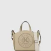 K/CIRCLE PERFORERET LILLE TOTE-TASKE