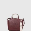 K/CIRCLE PERFORERET LILLE TOTE-TASKE