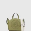 K/CIRCLE PERFORERET LILLE TOTE-TASKE
