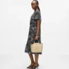 K/CIRCLE PERFORERET LILLE TOTE-TASKE
