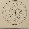 K/CIRCLE PERFORERET LILLE TOTE-TASKE