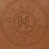 K/CIRCLE PERFORERET LILLE TOTE-TASKE