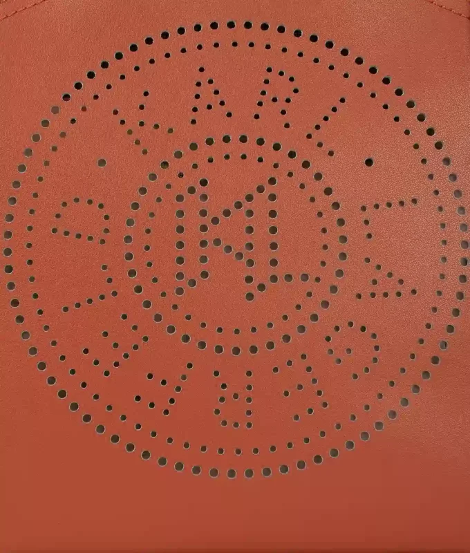K/CIRCLE PERFORERET LILLE TOTE-TASKE