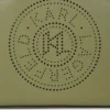 K/CIRCLE PERFORERET LILLE TOTE-TASKE