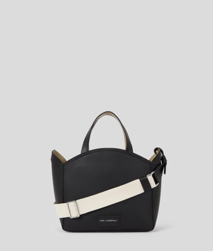 K/CIRCLE PERFORERET LILLE TOTE-TASKE