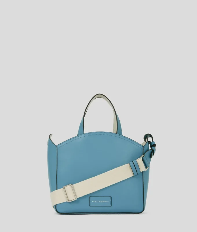 K/CIRCLE PERFORERET LILLE TOTE-TASKE