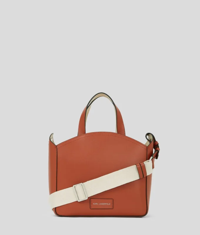 K/CIRCLE PERFORERET LILLE TOTE-TASKE