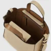 K/CIRCLE PERFORERET LILLE TOTE-TASKE
