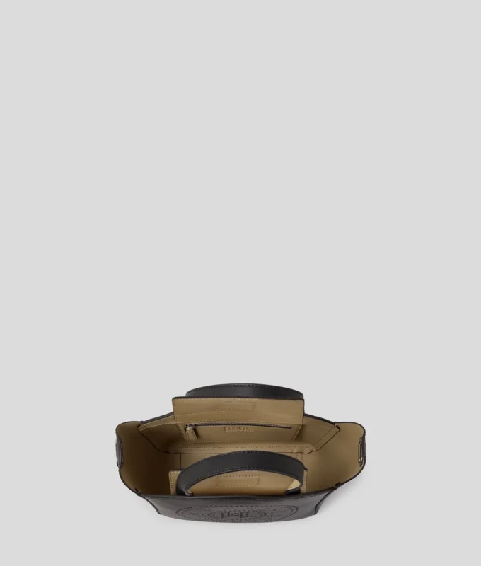 K/CIRCLE PERFORERET LILLE TOTE-TASKE