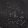 K/Circle skuldertaske med nitter og månesilhuet
