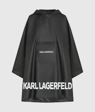 K/ESSENTIAL PONCHO MED HÆTTE