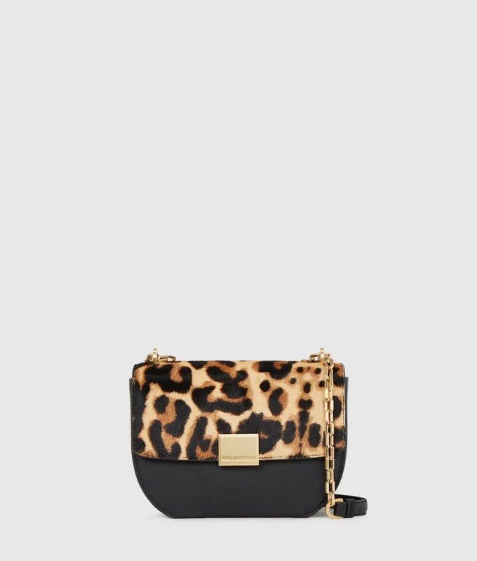 K/Forever lille leopard crossbody taske