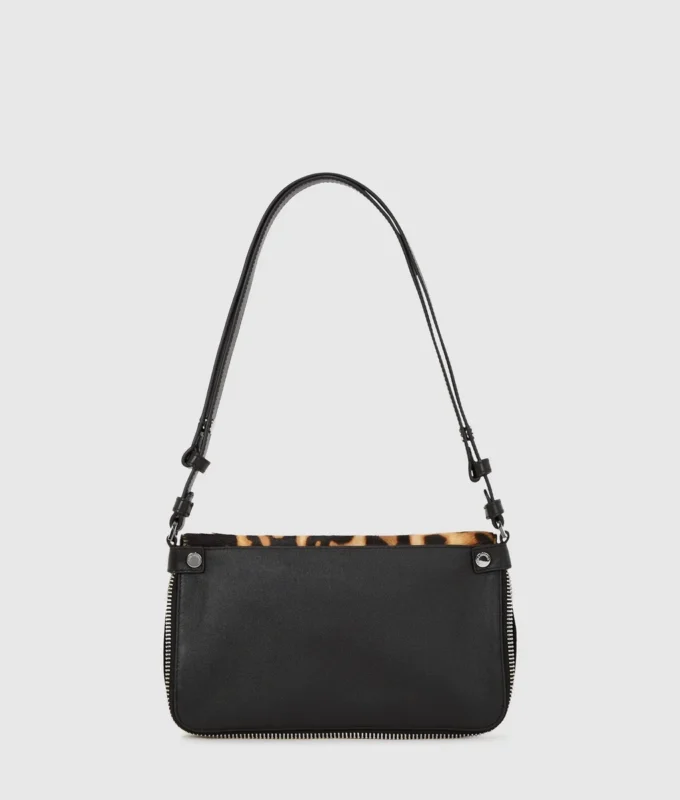 K/Hardware leopard skuldertaske