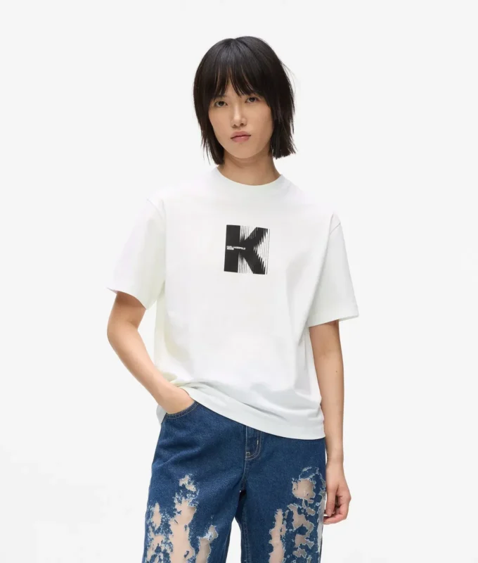 K-kunstværk T-shirt